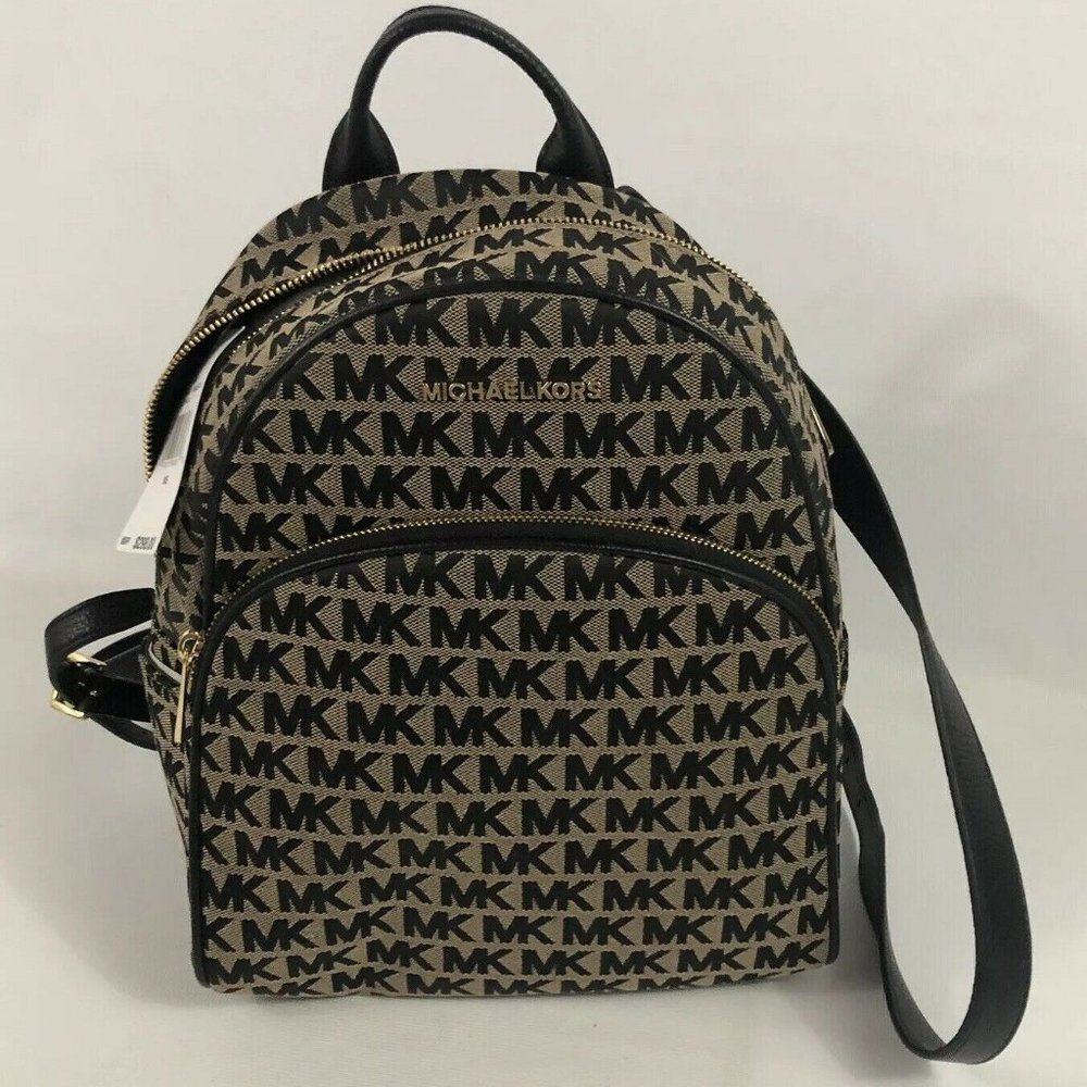 Michael Kors Abbey Large Bag Black Signature